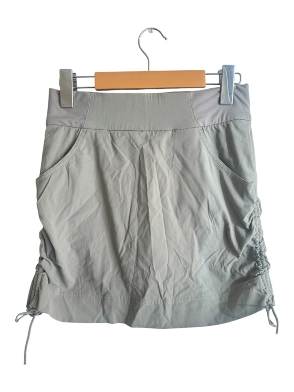 Columbia Omni-Shade Skort Built-In Shorts Lightweight Athletic Skirt Khaki Tan